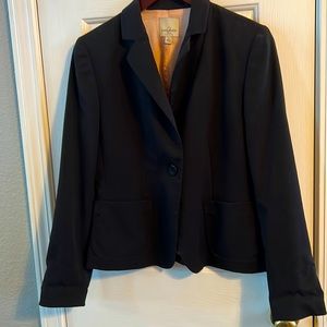 Ann Klein suit jacket black size 8